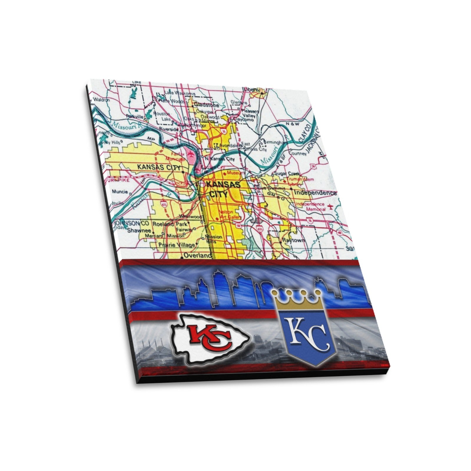 Crown & Kingdom: Limited Edition Framed Canvas Print 20"x24"