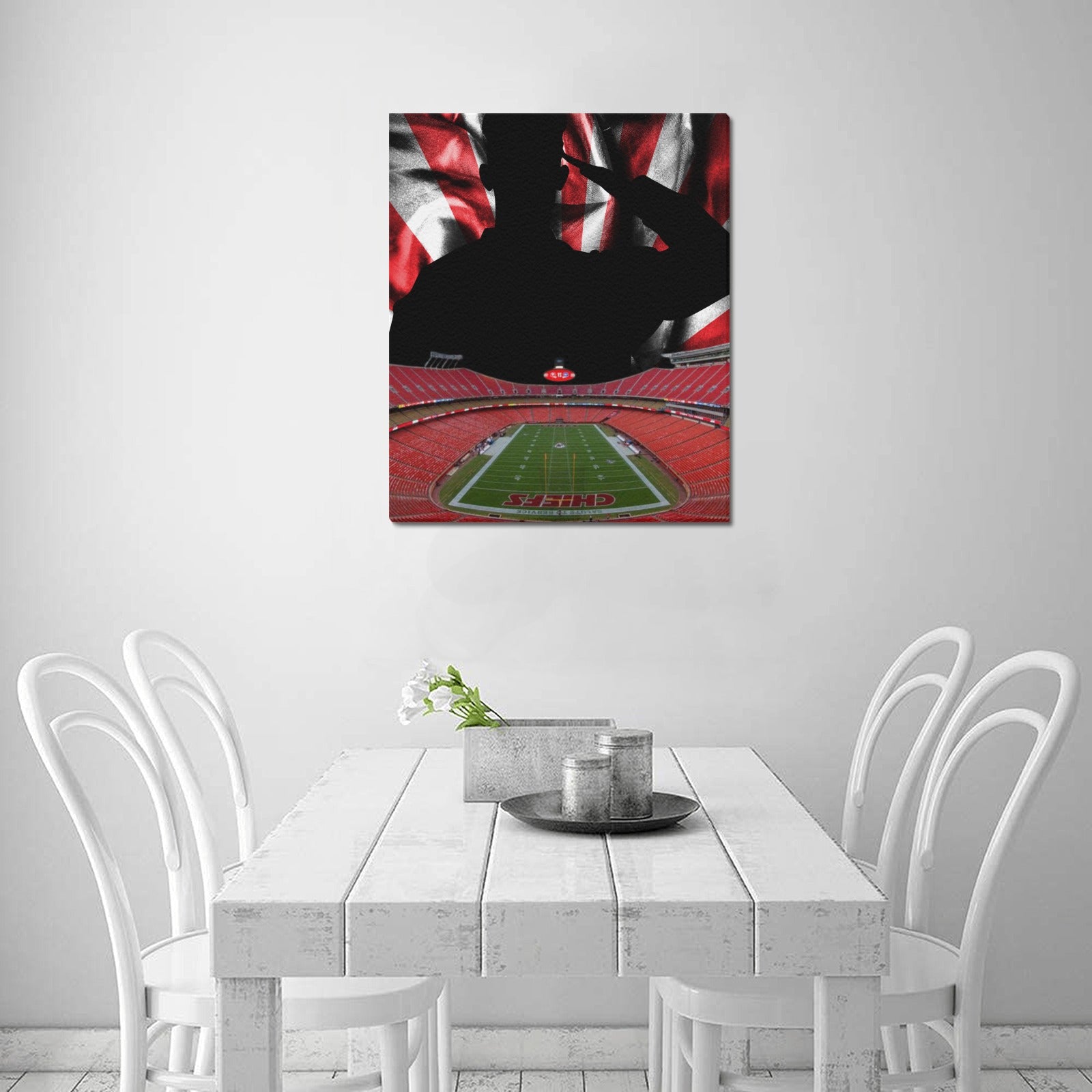 KC Veterans Skyline Series: Limited Edition Framed Canvas Print