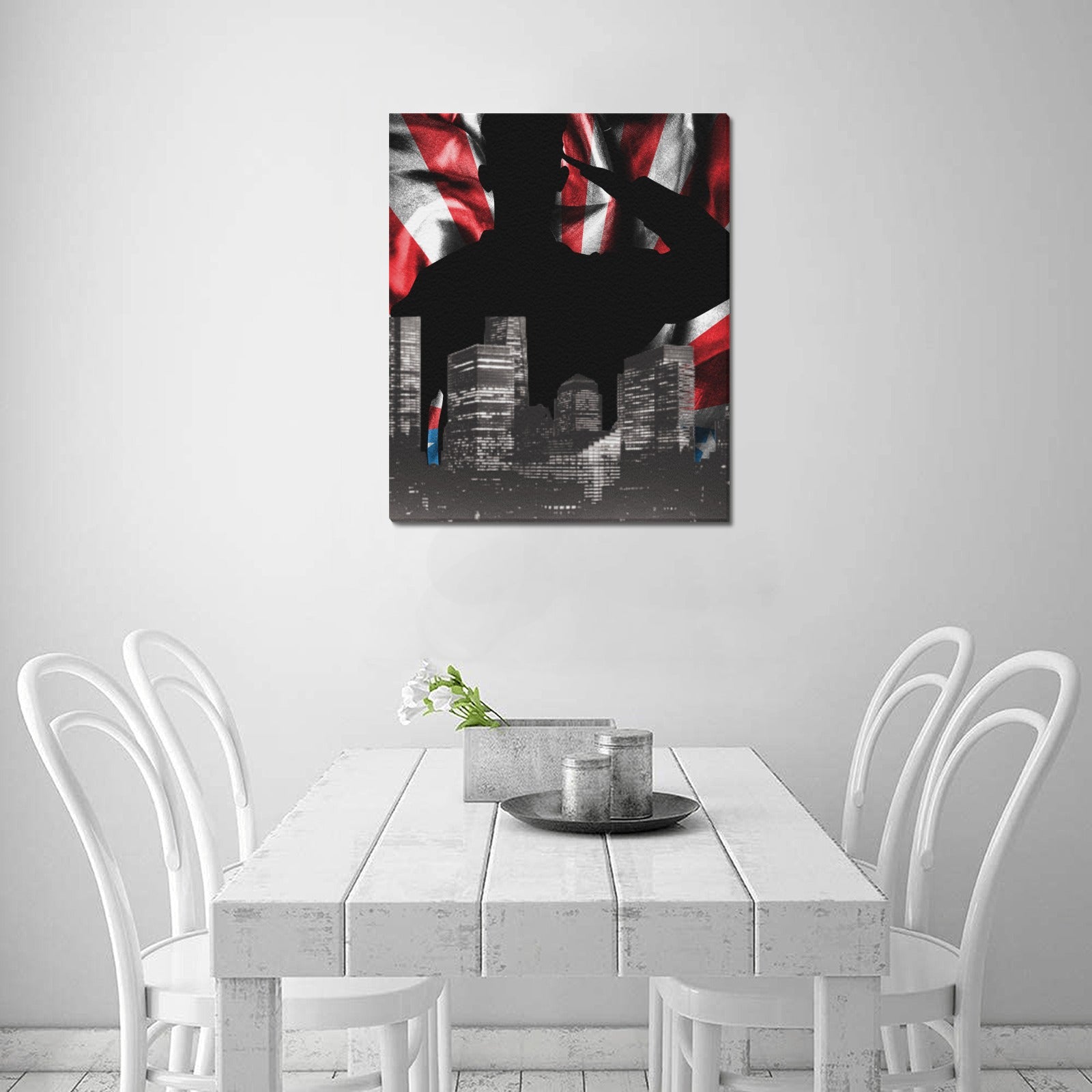 KC Veterans Skyline Series: Limited Edition Framed Canvas Print