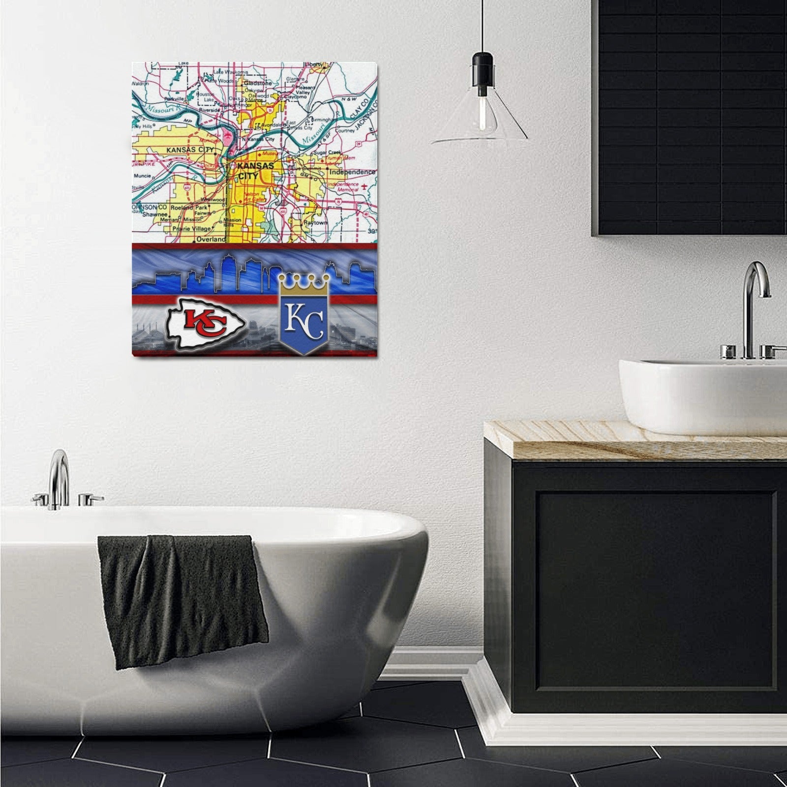 Crown & Kingdom: Limited Edition Framed Canvas Print 20"x24"