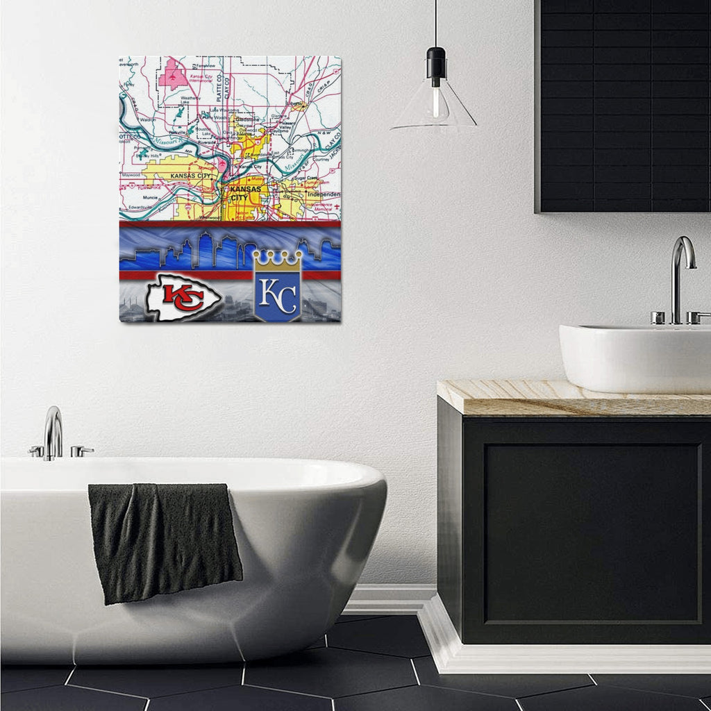 Crown & Kingdom: Limited Edition Framed Canvas Print 20"x24"