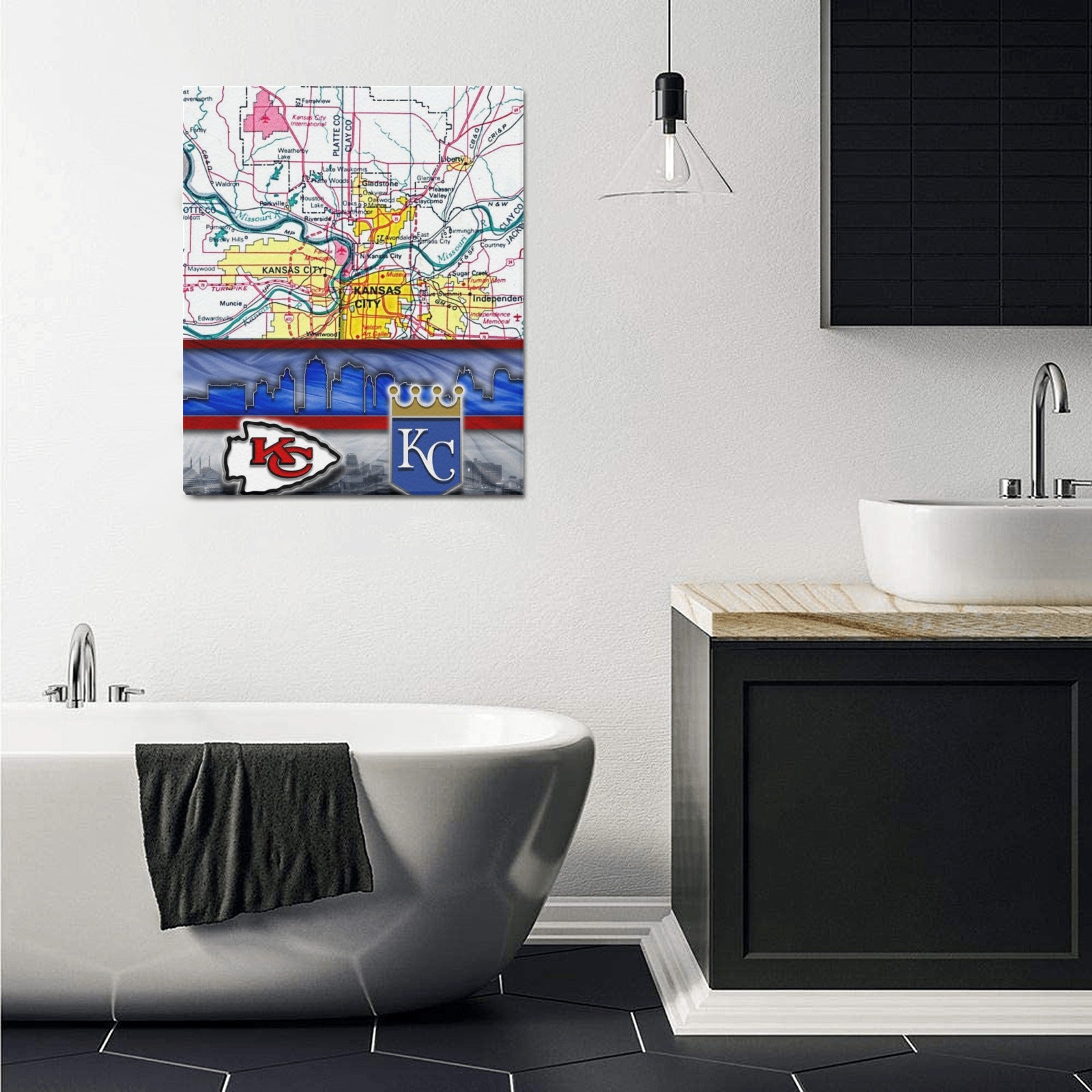 Crown & Kingdom: Limited Edition Framed Canvas Print 20"x24"