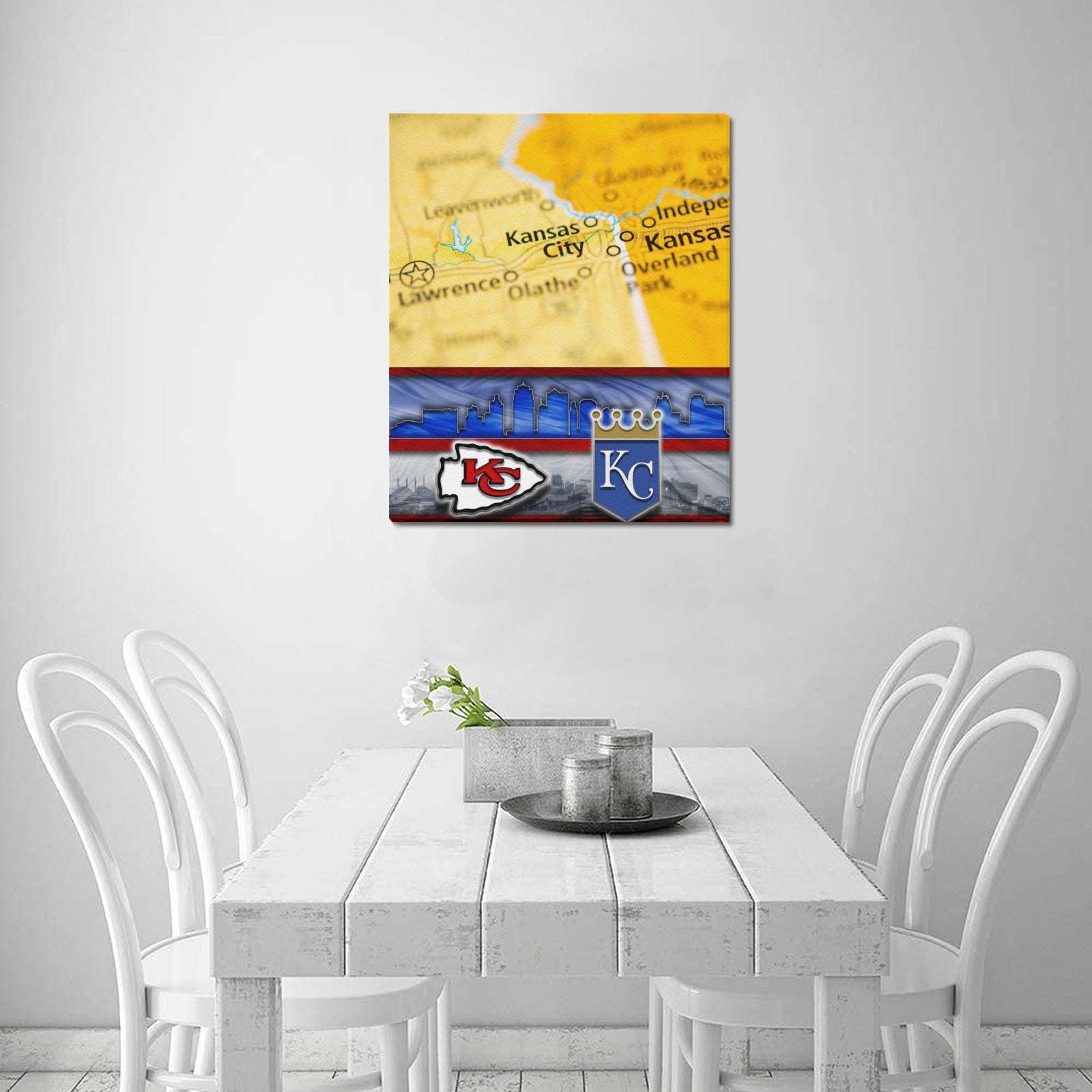 Crown & Kingdom: Limited Edition Framed Canvas Print 20"x24"