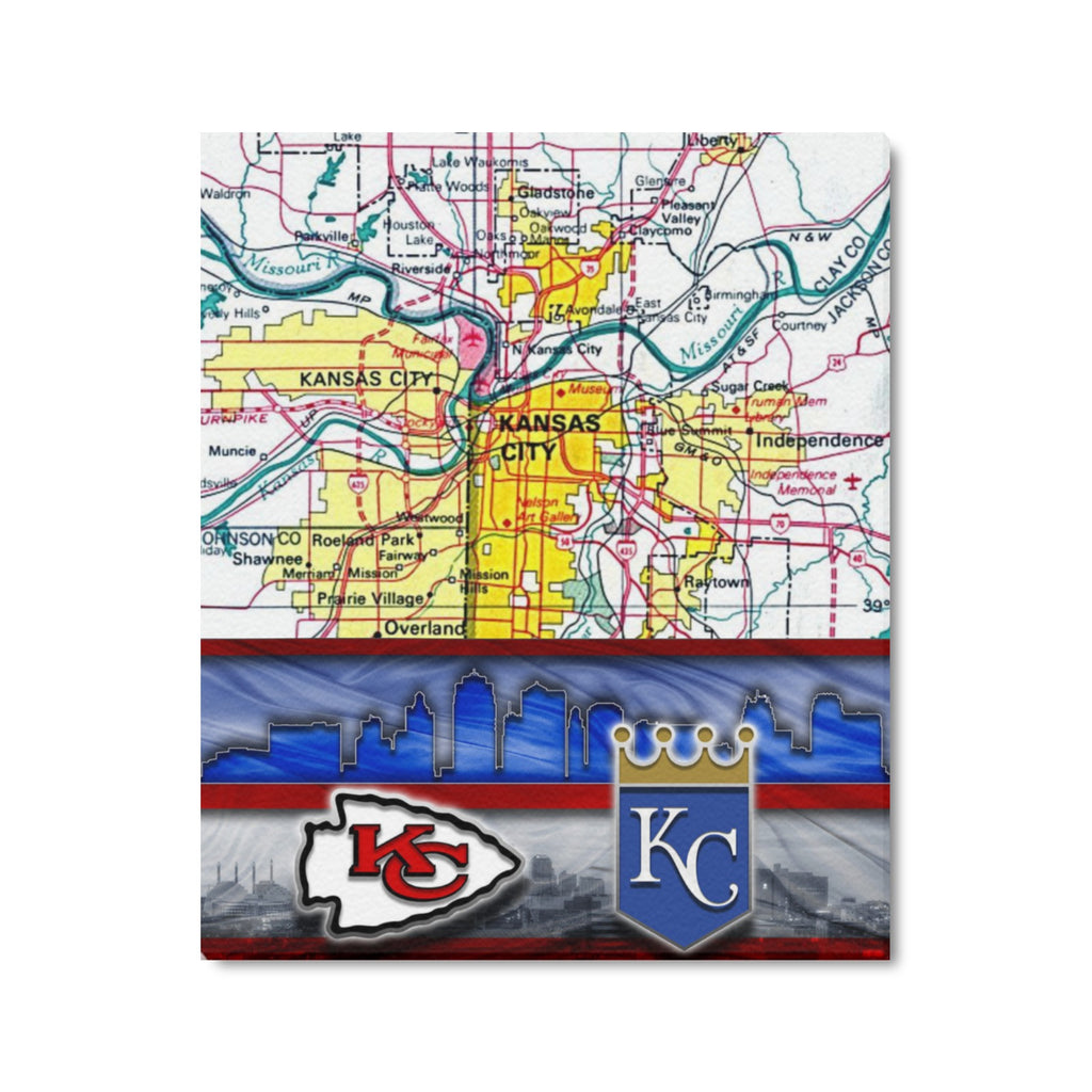 Crown & Kingdom: Limited Edition Framed Canvas Print 20"x24"