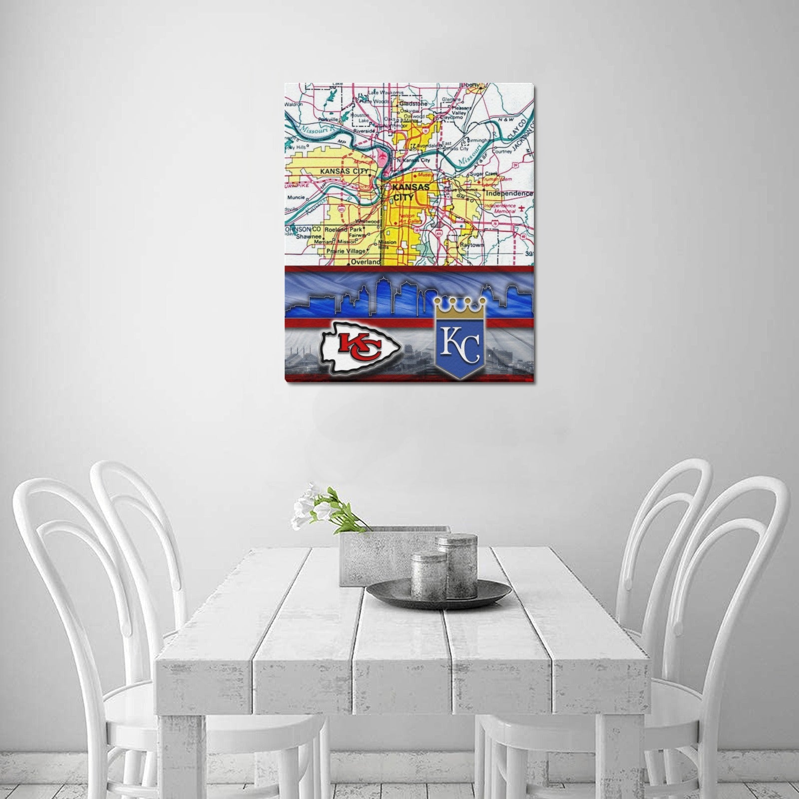 Crown & Kingdom: Limited Edition Framed Canvas Print 20"x24"