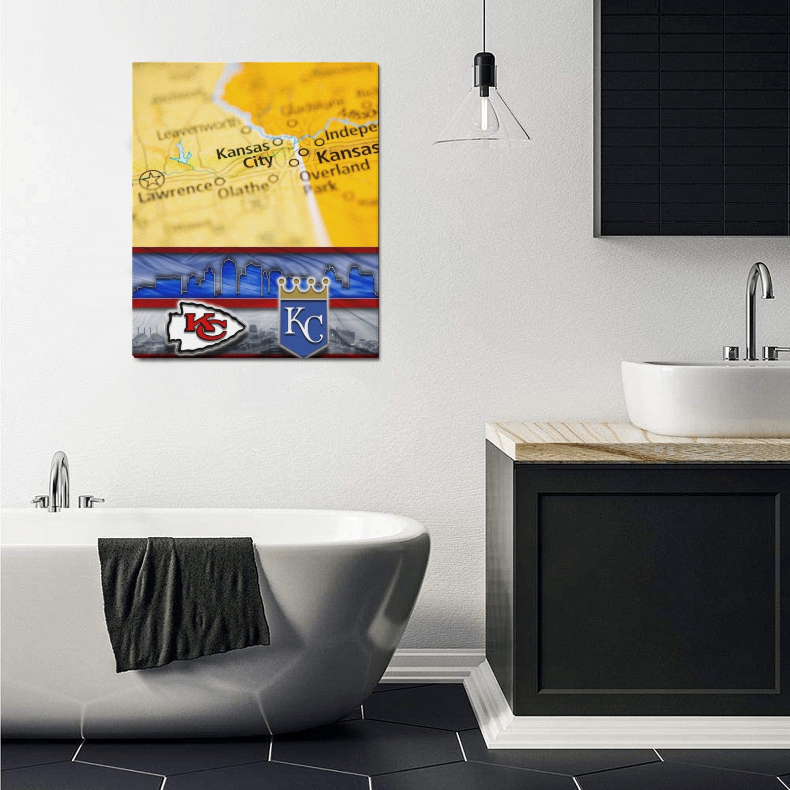 Crown & Kingdom: Limited Edition Framed Canvas Print 20"x24"